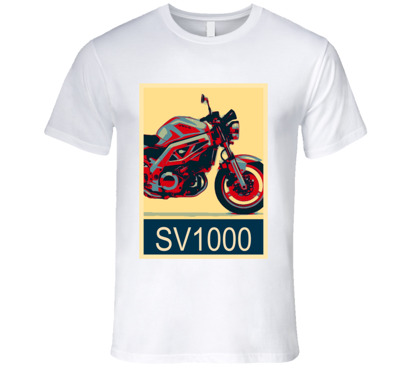 SUZUKI SV1000 Abstract Hope Style Motorcycle T Shirt SUZUKI SV1000 Abstract Hope Style Motorcycle T Shirt