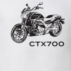 2014 CTX700 Side View With Model Light Color T Shirt 30286348