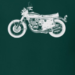 1969 Cb750 Side View Dark Color T Shirt 35407825