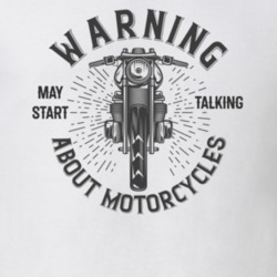 May Start Talking About Motorcycles Funny Light Color T Shirt 35579820