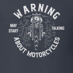 May Start Talking About Motorcycles Funny Dark Color T Shirt 35579821