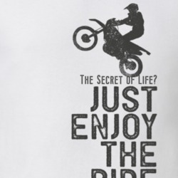 Enjoy The Ride Funny Motorcycle Light Color T Shirt 35723176