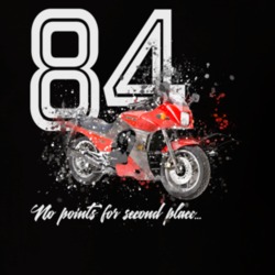 1984 Zx900 Ninja Side View Shatter Style Motorcycle Dark Color T Shirt 35790784