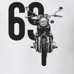1969 Cb750 Front View With Year Light Color T Shirt 35808414
