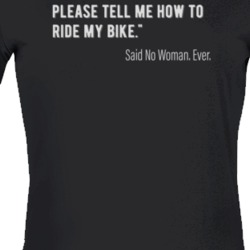 Bad Advice Funny Girl Biker Motorcycle Dark Color T Shirt 35825249
