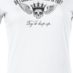 No Pillion Funny Girl Biker Motorcycle Light Color T Shirt 35825668