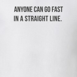 Fast In A Straight Line Funny Motorcycle Light Color T Shirt 35826427