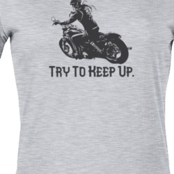 Ride Like A Girl Funny Motorcycle Girl Biker T Shirt 35826436