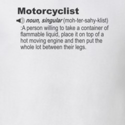 Definition Motorcyclist Funny Light Color T Shirt 36026374