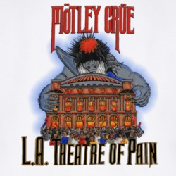 Motley Crue 1985 Theatre of Pain Tour Rare Classic Rock Music T Shirt 23771532