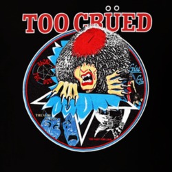 Motley Crue Too Crued Retro 1984 Classic Rock Music T Shirt 29279880