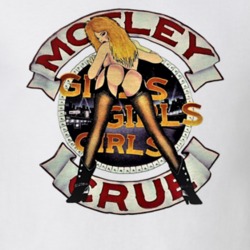 Motley Crue Girls Girls Girls Tour Retro Classic Rock Music T Shirt 29279965