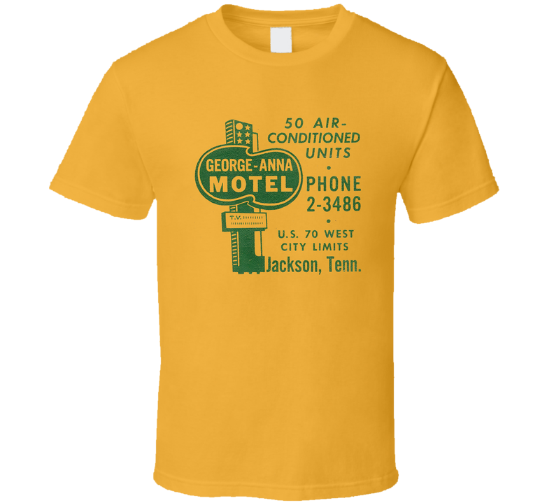 Vintage George Anna Motel Jackson Tenn T Shirt Vintage George Anna Motel Jackson Tenn T Shirt