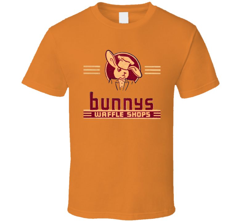 Vintage Bunny Waffle Shops T Shirt Vintage Bunny Waffle Shops T Shirt