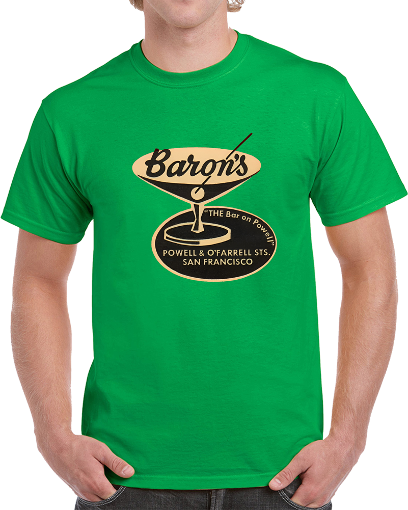 Vintage Baron's Bar San Fransisco T Shirt Vintage Baron's Bar San Fransisco T Shirt