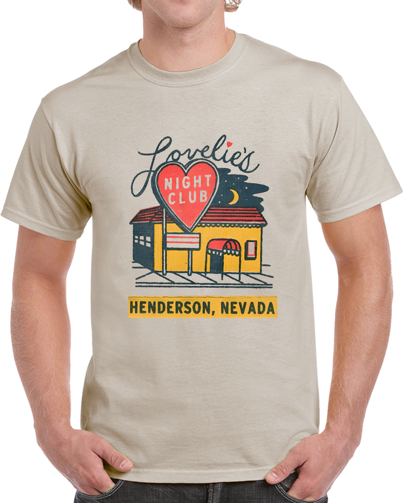 Vintage Lovelie's Night Club Henderson Nevada T Shirt Vintage Lovelie's Night Club Henderson Nevada T Shirt