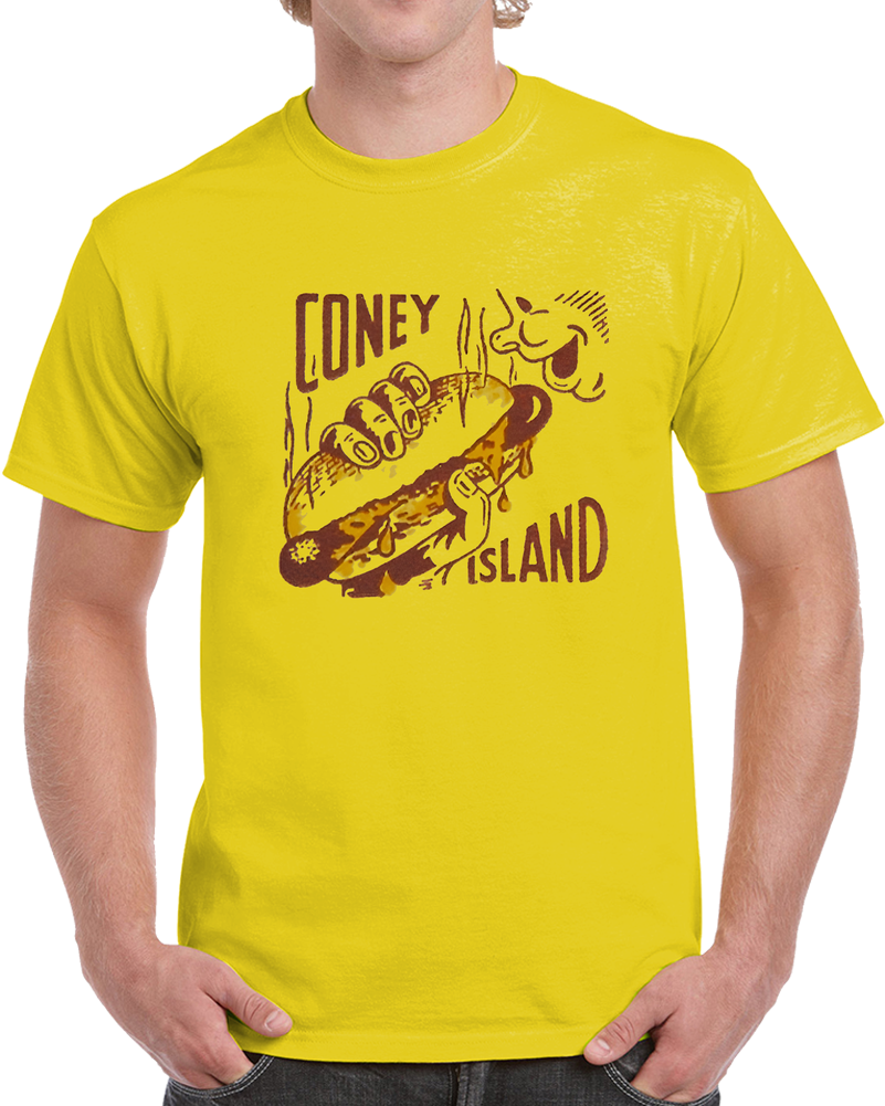 Vintage Coney Island Hot Dog T Shirt Vintage Coney Island Hot Dog T Shirt