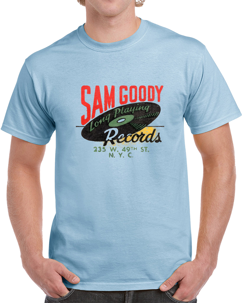 Sam Goody Records New York City T Shirt Sam Goody Records New York City T Shirt
