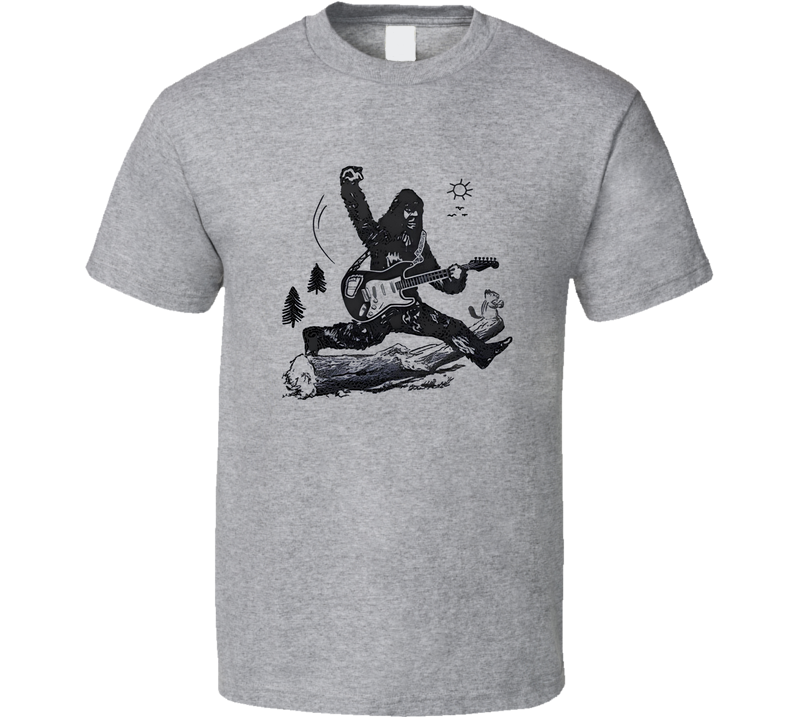 Bigfoot Guitar T Shirt Bigfoot Guitar T Shirt