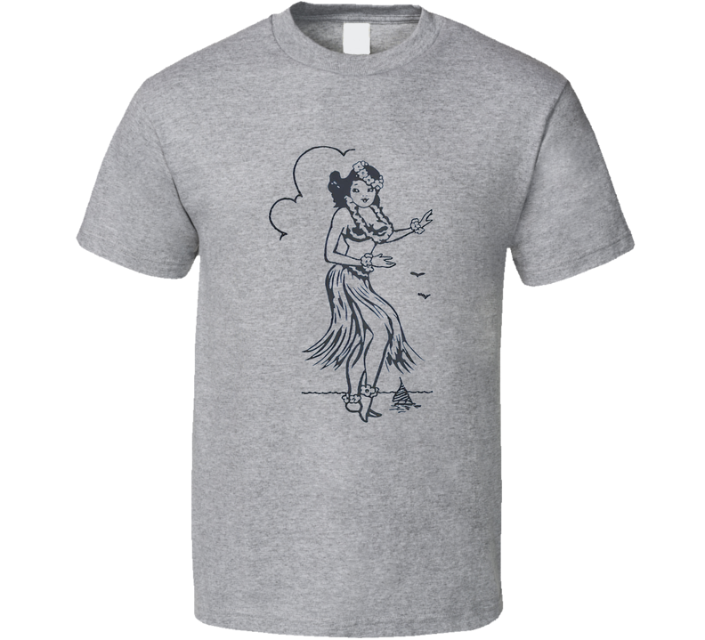 Hula Girl T Shirt Hula Girl T Shirt