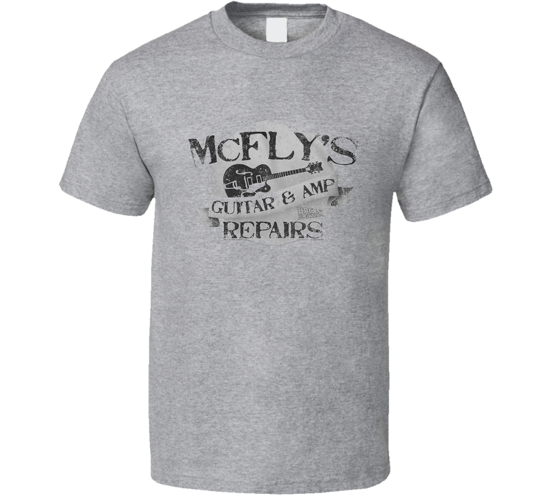 Mcfly's Guitar Repairs T Shirt Mcfly's Guitar Repairs T Shirt