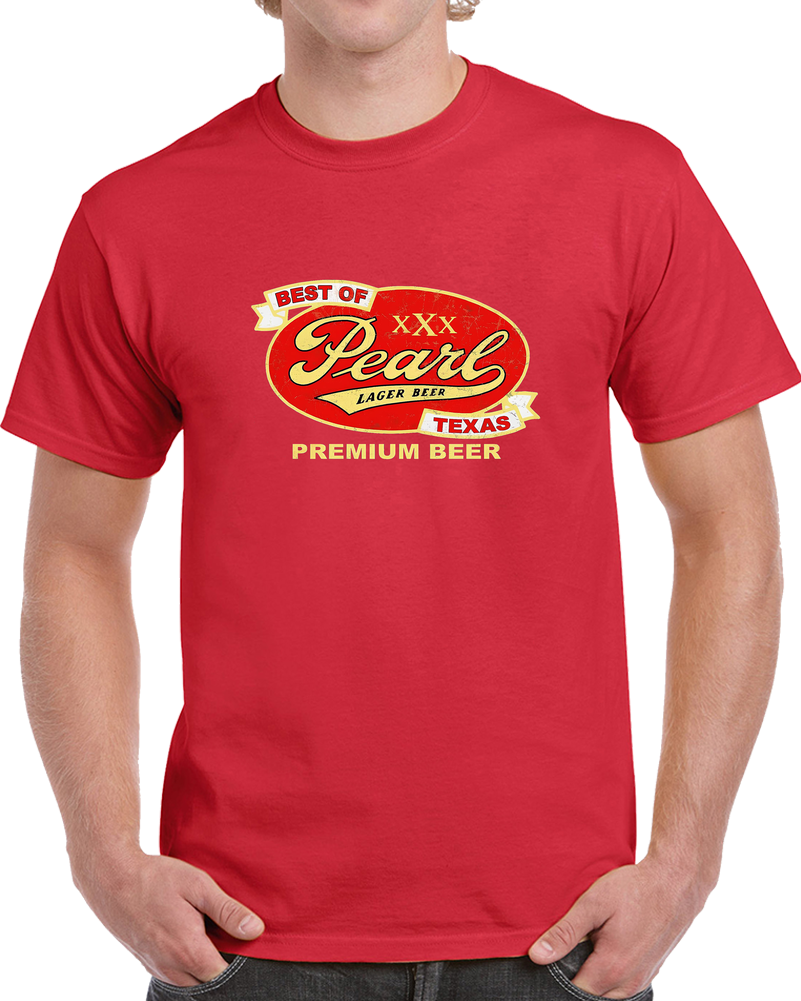 Pearl Beer Retro T Shirt Pearl Beer Retro T Shirt