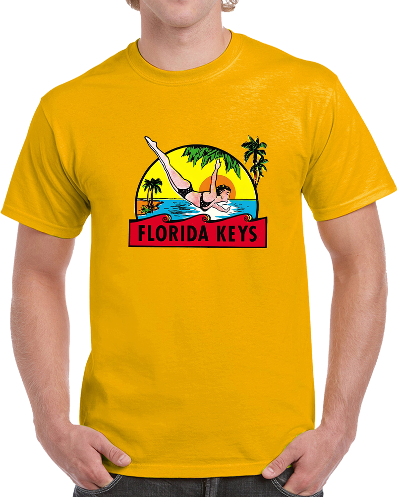 Florida Keys Retro T Shirt Florida Keys Retro T Shirt