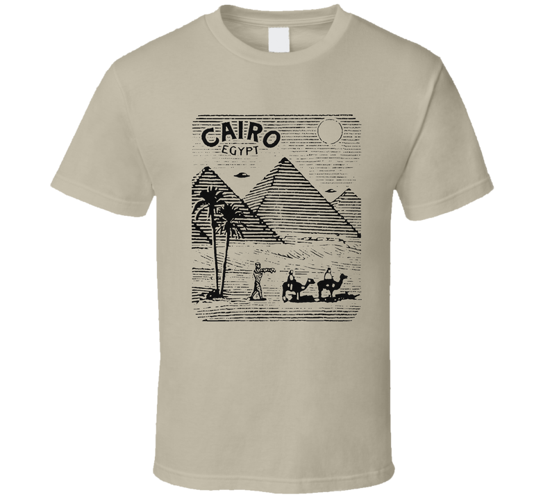 Cairo Egypt Retro T Shirt