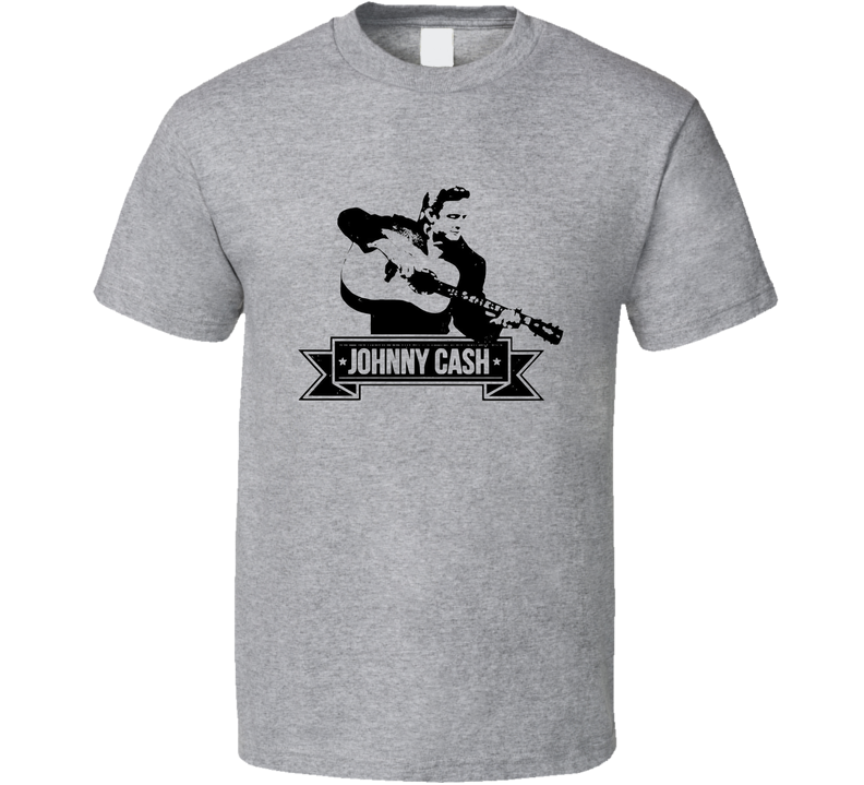 Johnny Cash Retro T Shirt