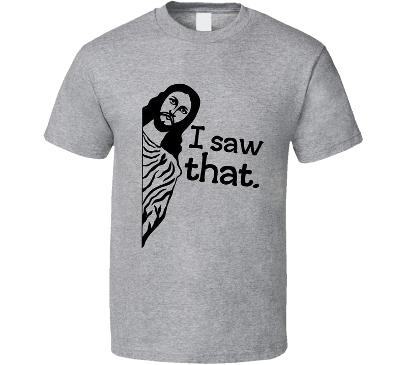 I Saw That Retro T Shirt