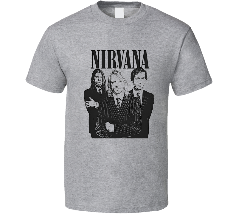Nirvana Retro T Shirt