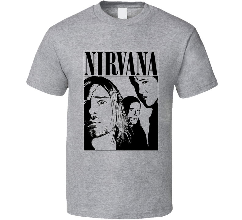 Nirvana Retro T Shirt