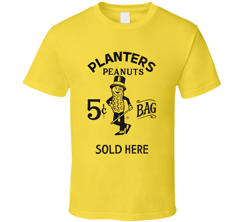Mr Peanut Retro T Shirt
