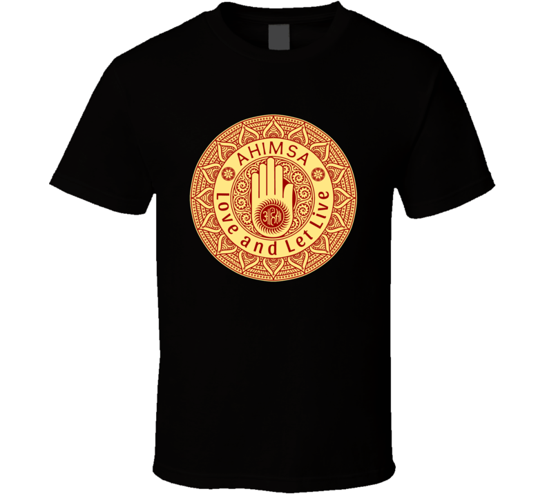 AHIMSA - Love and Let Live T Shirt AHIMSA - Love and Let Live T Shirt