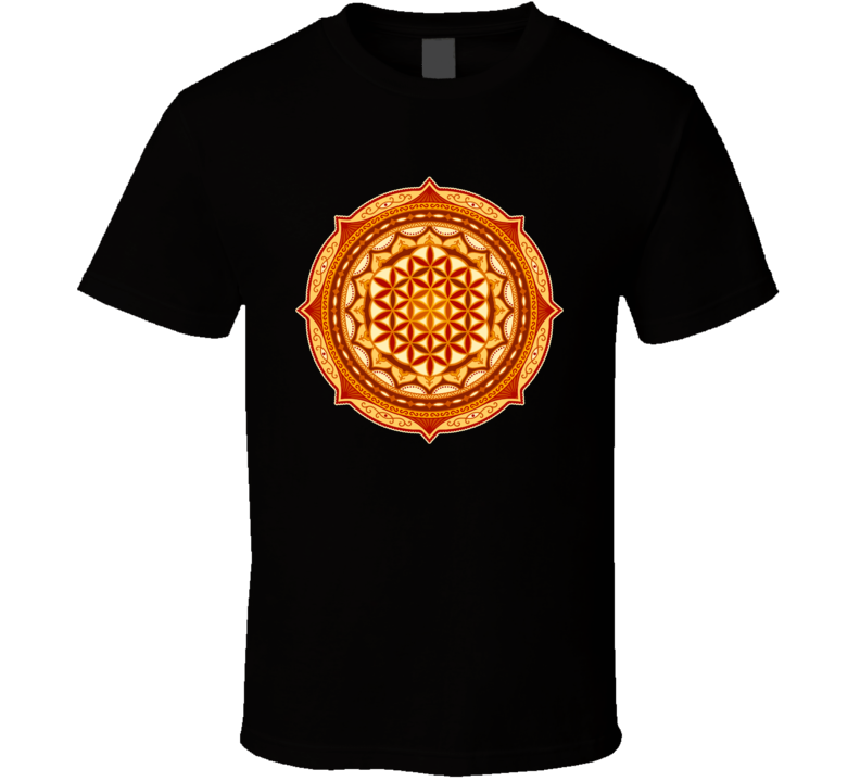 FLOWER OF LIFE Mandala T Shirt FLOWER OF LIFE Mandala T Shirt