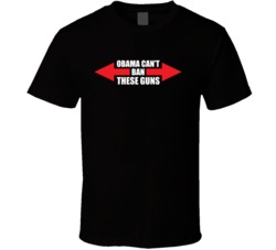 Obama Can't Ban These Guns T Shirt 4934561