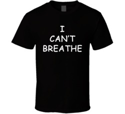 I Can't Breathe - Derrick Rose Chicago Bulls Inspired (White Font) T Shirt 5817822