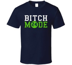 Bitch Mode - LeGarrette Blount Patriots Parade Day - Seahawks Marshawn Lynch Inspired - Funny T Shirt 6859270