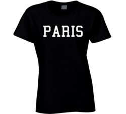 Paris - Jessie J Inspired (White Font) T Shirt 6884800