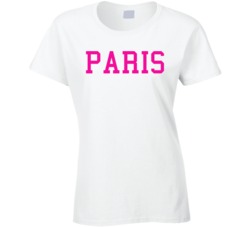Paris - Jessie J Inspired (Pink Font) T Shirt 6884827