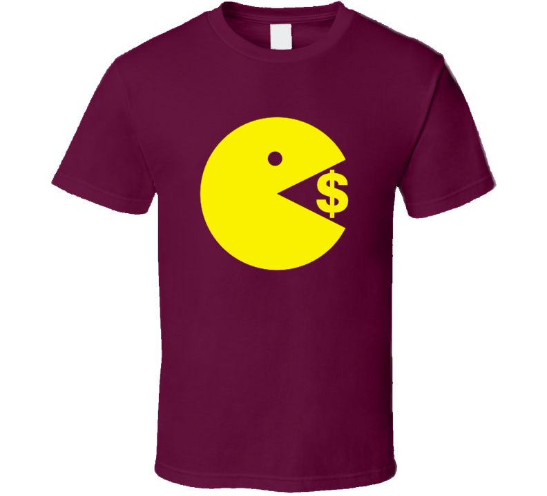 Manny Pacquiao / Floyd ( Money) Mayweather Pac-Man Boxing Inspired (Small Logo) T Shirt Manny Pacquiao / Floyd ( Money) Mayweather Pac-Man Boxing Inspired (Small Logo) T Shirt
