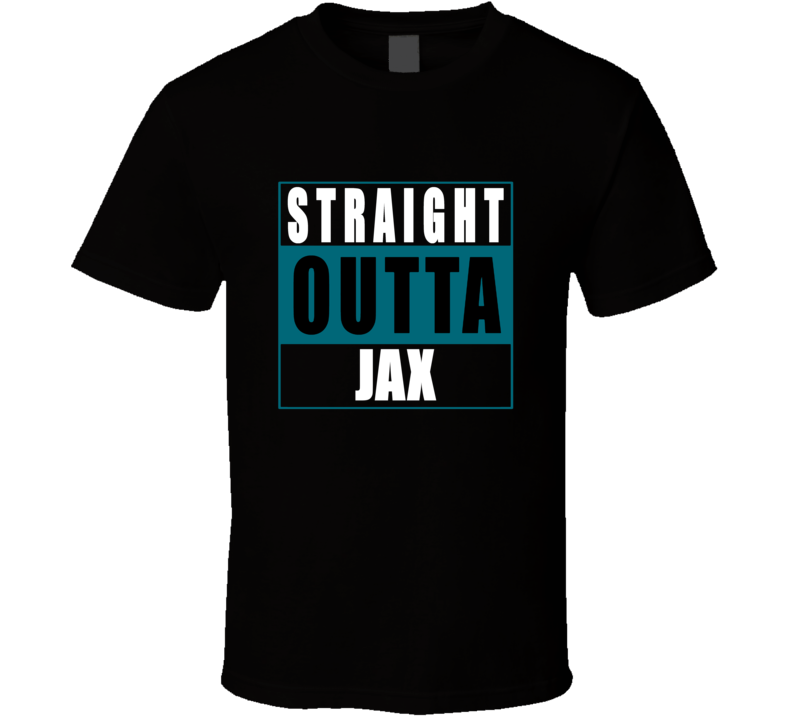 Straight Outta Jacksonville Football NWA T Shirt Straight Outta Jacksonville Football NWA T Shirt