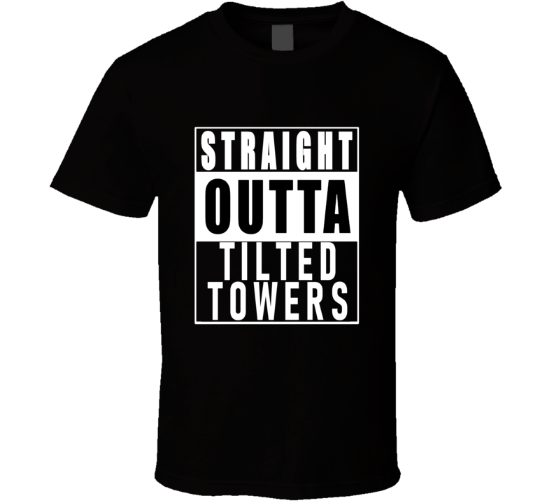 Straight Outta Tilted Towers Tee Cool Fortnite Video Game T Shirt Straight Outta Tilted Towers Tee Cool Fortnite Video Game T Shirt