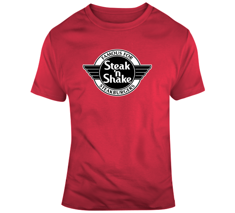 Steak N Shake Tee Cool Fast Food Restaurant Worker T Shirt Steak N Shake Tee Cool Fast Food Restaurant Worker T Shirt