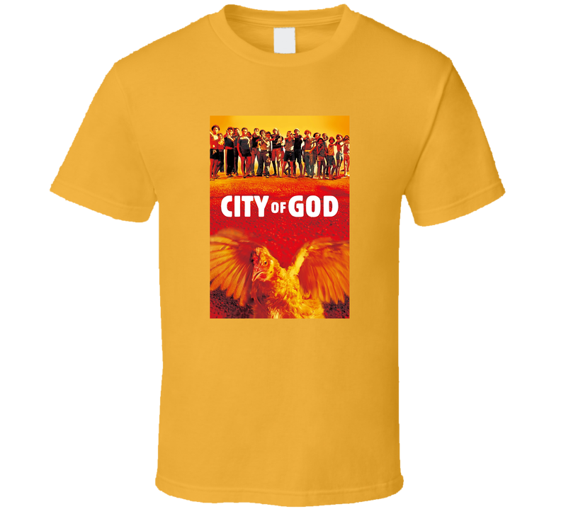 City Of God Movie Tee Crime Drama Film T Shirt