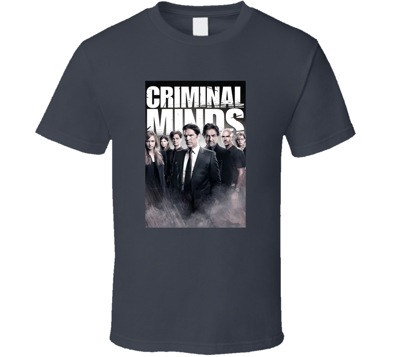 Criminal Minds Tee American Crime Tv Show Series Fan T Shirt