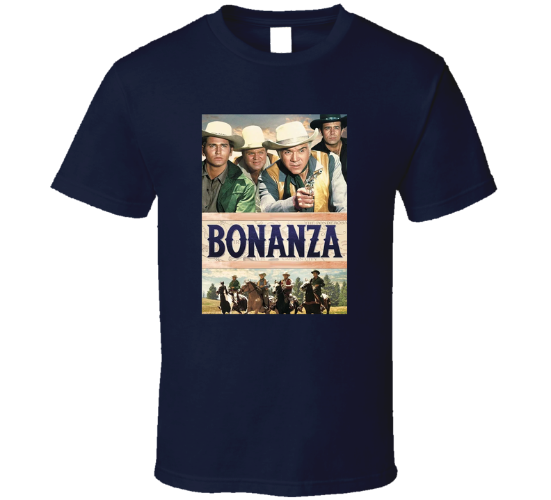 Bonanza Movie Tee Cool Western Television Sitcom Fan T Shirt