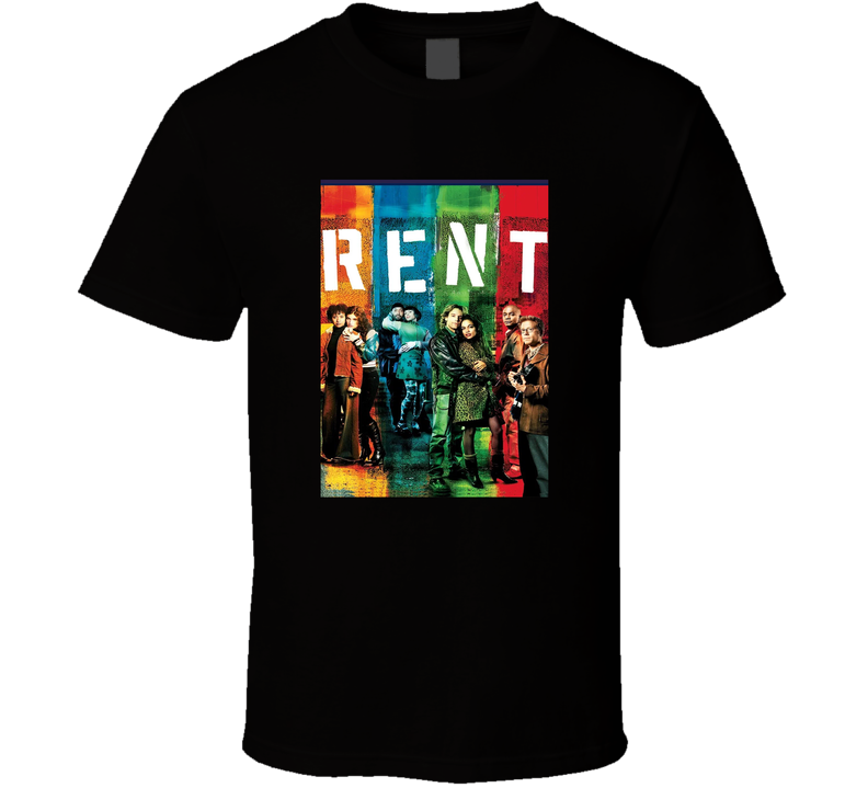 Rent The Movie Tee Musical Romance Broadway Film Cool T Shirt
