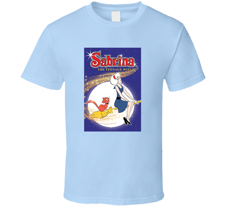Sabrina The Teenage Witch 1970s Animated Tv Show Tee Retro Television Series T Shirt Sabrina The Teenage Witch 1970s Animated Tv Show Tee Retro Television Series T Shirt