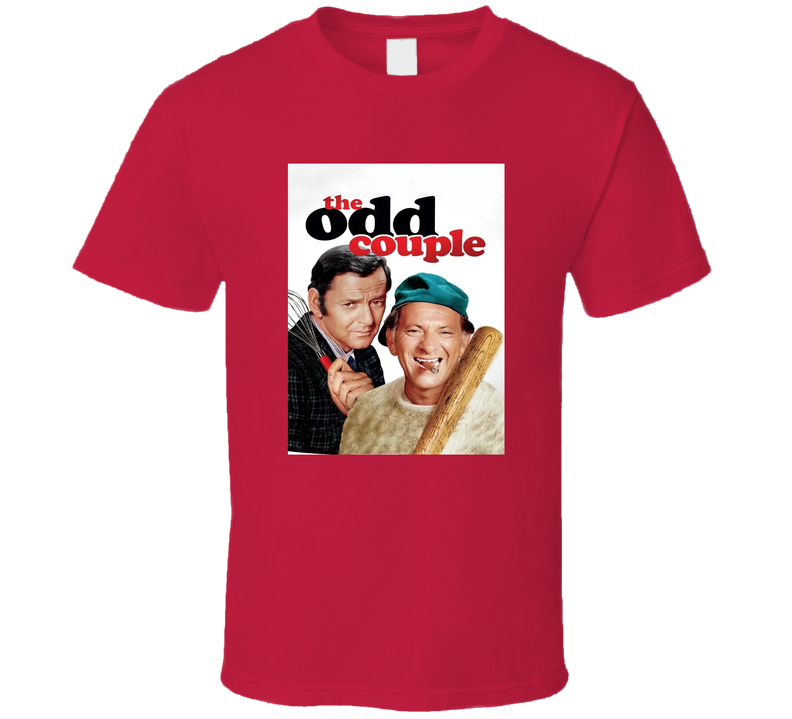 The Odd Couple Retro Tv Show Tee 1970s American Television Series T Shirt The Odd Couple Retro Tv Show Tee 1970s American Television Series T Shirt